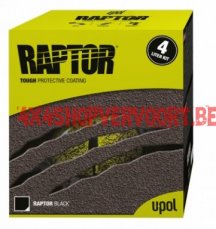 RLB/S4 Raptor Liner, 4 liter, zwart